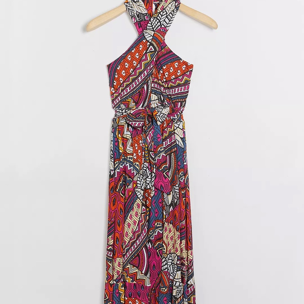 Maeve By Anthropology Halter Dress